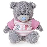 Me to You 4-inch Teddy Bear Wearing a BFF T-Shirt (Grey)
