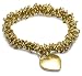 Buckley Ladies Gold Plate Scrunchie Bracelet