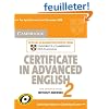 Cambridge Certificate in Advanced English 2 for Updated Exam Student's Book without answers: Official Examination Papers from University of Cambridge ESOL Examinations