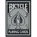 nouvelle bicyclette combo argent blanc jouant cavalier cartes de retour-New Bicycle Combo Silver White Playing Cards Rider Back
