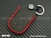 LMS01-6-A Leather Key fob Holder Case Chain Cover fit For Maserati Smart key