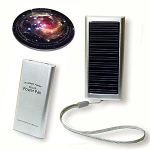 Accessory Power External Rechargeable Battery SOLAR POWER PAK! Back-Up Rechargeable Power Pack... by Accessory Power