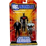 DC Universe Justice League Unlimited Fan Collection Action Figure 3Pack Bruce Wayne, Batman & Warhawk