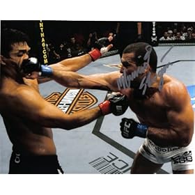  MAURICIO SHOGUN RUA AUTOGRAPHED UFC MMA PHOTO
