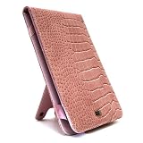 JAVOedge Pink Flip Style Case for the Barnes & Noble Nook (Corner Strap)