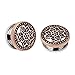 BodyJ4You Screw Fit Plugs Stainless Steel Tribal Lotus 4G-16mm (2 Pieces)