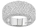 STERLING SILVER 4.26CTW BELLA LUCE DIAMOND SIMULANT RING