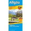 Radwanderkarte Allg�u: Mit Ausflugszielen, Einkehr- & Freizeittipps, reissfest, wetterfest, abwischbar, GPS-genau. 1:100000: mit Ausflugszielen, ... wetterfest, reissfest, abwischbar