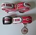 Cincinnati Reds Pet Accessories Set - Large (6' Leash, Collar, and ID Tag)