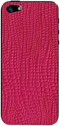 ProClip USA Fabricovers Leather Phone Cover for iPhone 5/5S, Reptile Design, Pink (429142)