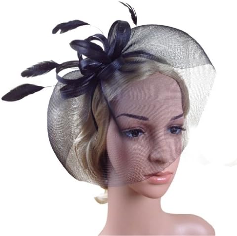 Feather Fascinator Headband and Cocktail Hat