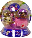 Littlest Pet Shop Chilliest Pet Pair Sleddin' Fun (White Cat and Brown Bear)