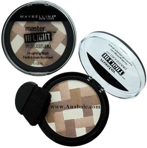 (2 Pack) Maybelline New York Face Studio Master Hi-Light Blush, Limited Edition - Natural 251 by Anabale