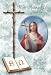 Religious Sympathy Cards - Sacred Heart of Jesus with Thorned Cross - Laminated with Gold Foil Embossed Medal Design - Appropriate Prayer Included