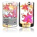 Dancing Leaves Design Protective Skin Decal Faceplate for Blackberry Curve 8300/ 8310/ 8320 Cell Phones
