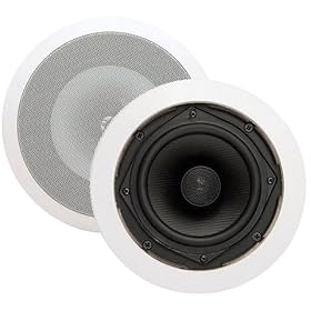 Click here to buy Phoenix Gold ATC6 In-Ceiling Speaker 2 Way 6.5 In. 150W Four Color Display Box 1 pr..