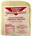 Puff Pastry Frozen Dough ( 454g / 16oz )