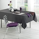 Nappe rectangulaire Pixels Taupe