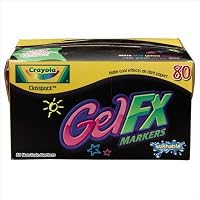 Crayola 80ct. Gel Fx Markers Classpack 