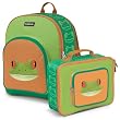 Crocodile Creek Frog Backpack & Lunch Box Set