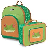 Crocodile Creek Frog Backpack & Lunch Box Set