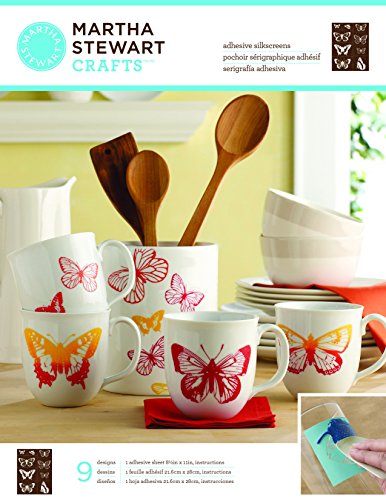 Plaid:Craft  Martha Stewart Crafts Glass Silkscreen 8.5