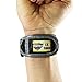 Pepper Spray for Running, Jogging, Walking, Hiking - Lightweight Wristband with LED Light, Emergency Id Card & Reflective Material - Black/Orange Model
