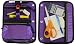 Case-it Pencil Pouch for Binders with 3 Zipper Pockets, Purple, 9 inch x 11 inch, PEN-03-PUR