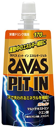 明治 ザバス ピットイン エネルギージェル 栄養ドリンク風味 69g×8個