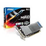 MSI NVIDIA GeForce 210 Grafikadapter (PCI-e, 1GB GDDR3 Speicher, Dual-DVI, HDMI)von "MSI"