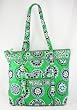 Vera Bradley New Villager Bag in Cupcake Green