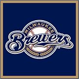 Milwaukee Brewers MLB Note Cube