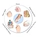 Foxnovo Novelty Gel Bunion Protectors Toe Separators Straighters Spreaders Correctors - One Pair