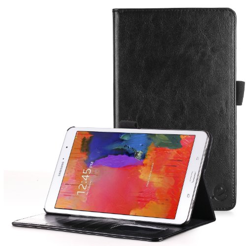 Exact Samsung Galaxy Tab Pro 8.4 Case [FLIP Series] - Folio Case for Samsung Galaxy Tab Pro 8.4 (SM-T320 / SM-T325) Black
