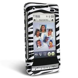 LG VX9700 Dare Cell Phone Zebra Design Protective Case Faceplate Cover