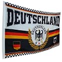 Deutschland Fahne / Motiv Adler gro&szlig; 150 x 90 cm, nicht nur zur WM, EM & Eurovision Songcontest