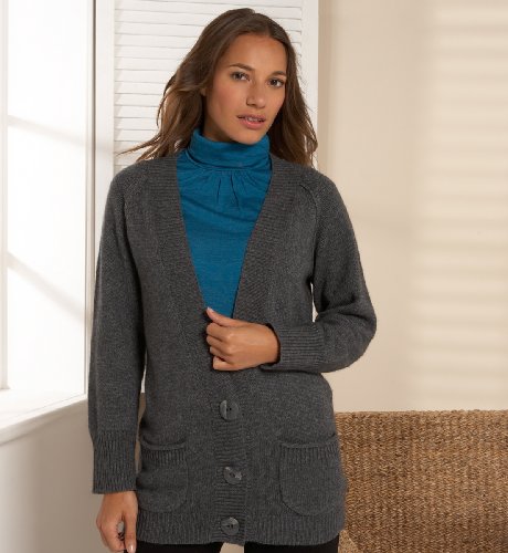 Autograph Weekend Long 3 Button Cardigan with Cashmere