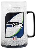 NFL Seattle Seahawks Monster Freezer Mug - 36 Ounce 4 Pack