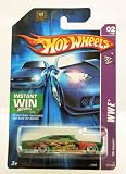 Mattel Hot Wheels 2006 1:64 Scale WWE Eddie Guerrero Green Slammed 1965 Impala Die Cast Car #107