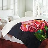 Duvet Cover Pink Rose (by DENY Designs)