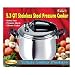 Bene Casa 33868 5.3-quart stainless steel pressure cooker.