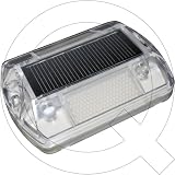 Industeq Brand LED Solar Walkway Lights / Constant On White Color