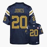 Thomas Jones New York Titans #20 Replica Reebok NFL / AFL Anniversary Football Jersey (Navy)