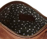 Mila Louise Pochette Etoile Cuir, Trousse de maquillage - Marron