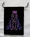 Goddess Unlined Black Velvet Tarot Bag