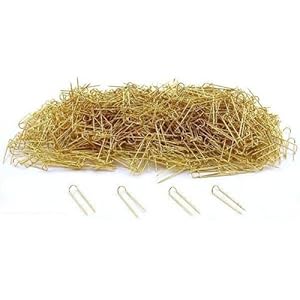 1000 Gold U-Pins Jewelry Display Chain Pad Showcase