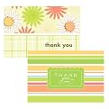 Stripes/Daisy Plaid Thank You Asst