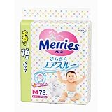 メリーズ さらさらエアスルー Mサイズ(6~11ｋｇ) 76枚