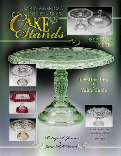 Early American Pattern Glass Cake Stands & Serving Pieces