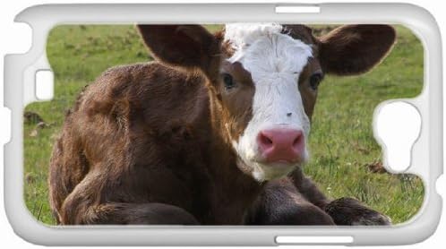 Samsung Galaxy Note 2 Cases Customized Gifts cow bull ears White Hard PC Case